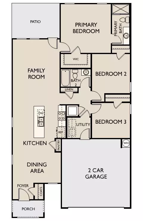 Floorplan - 100 Dionicio Loop, Seguin, TX 78155 photo 1 of 1