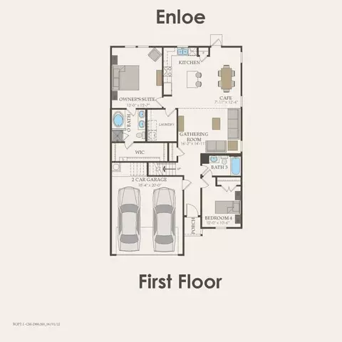 Floorplan - 1237 Casa Luminar, Converse, TX 78109 photo 1 of 4