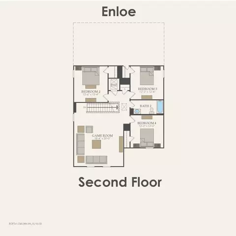 Floorplan - 1237 Casa Luminar, Converse, TX 78109 photo 3 of 4