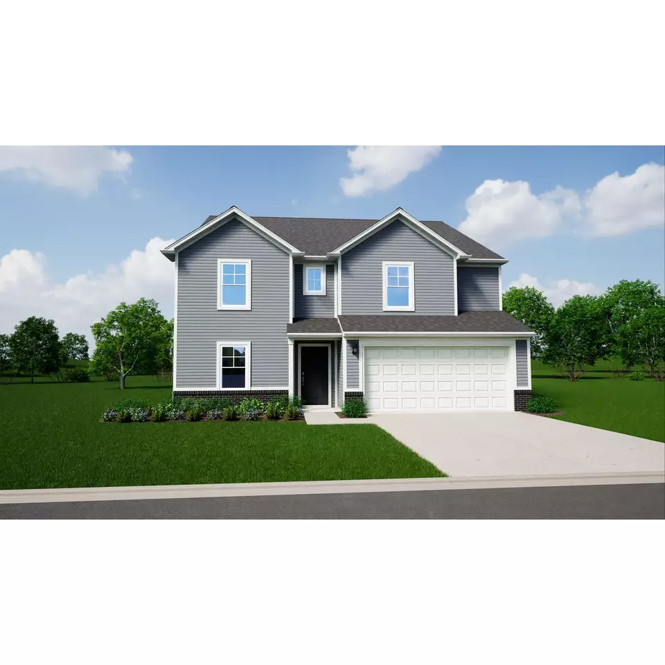 Exterior - Plan Cooper - 1053 Old Adobe Ln, Greenwood, IN 46143 photo 2 of 19