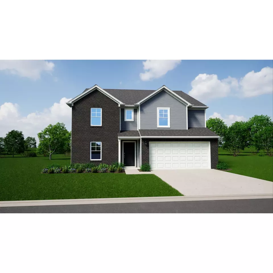 Exterior - Plan Cooper - 1053 Old Adobe Ln, Greenwood, IN 46143 photo 4 of 19
