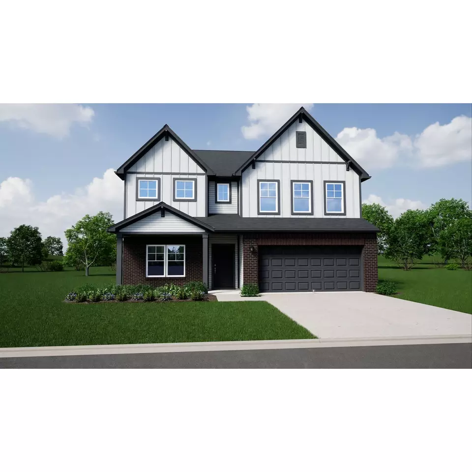 Exterior - Plan Cooper - 1053 Old Adobe Ln, Greenwood, IN 46143 photo 17 of 19