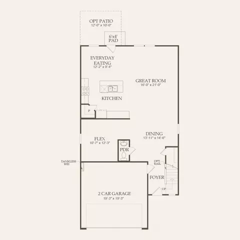 Floorplan - 1104 Freestone Rd, Durham, NC 27703 photo 1 of 3