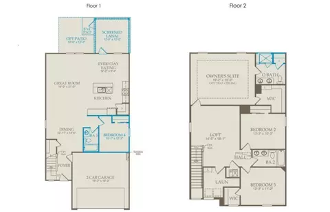 Floorplan - 1104 Freestone Rd, Durham, NC 27703 photo 2 of 3