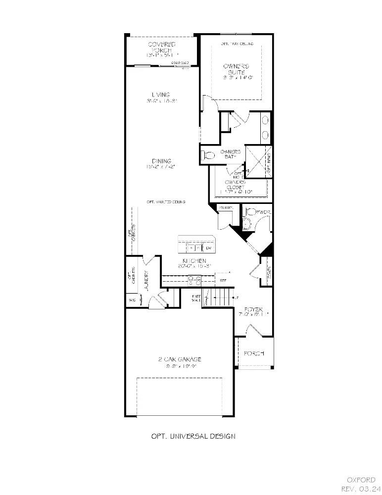 Floorplan - Plan TOWNHOME | Oxford - 1702 Doc Nichols Rd, Durham, NC 27703 photo 6 of 8