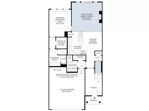 Floorplan - 545 Trifecta Rd, Downingtown, PA 19335 photo 1 of 3