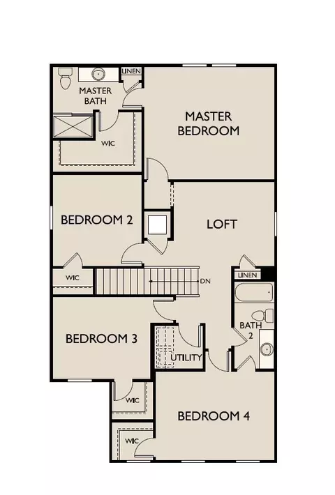 Floorplan - 465 Thistle Ln, Maxwell, TX 78656 photo 2 of 2