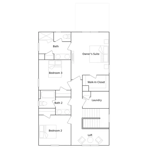 Floorplan - 701 Ben Gunn Run, Gilbert, SC 29054 photo 2 of 2