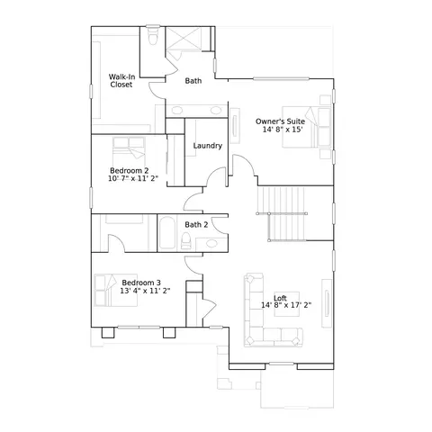 Floorplan - 8315 E Peterson Ave, Mesa, AZ 85212 photo 2 of 2