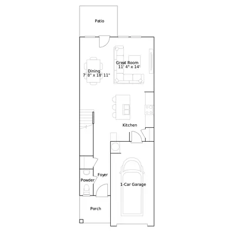 Floorplan - 3115 Vitner Dr, Durham, NC 27704 photo 1 of 2