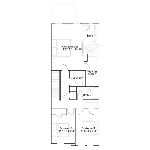 Floorplan - 3115 Vitner Dr, Durham, NC 27704 photo 2 of 2