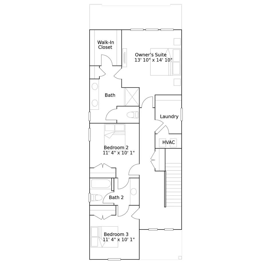 Floorplan - 5988 Zen Way, Clermont, FL 34714 photo 2 of 2