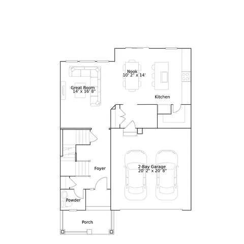 Floorplan - 28685 E 6th Pl, Watkins, CO 80137 photo 1 of 3