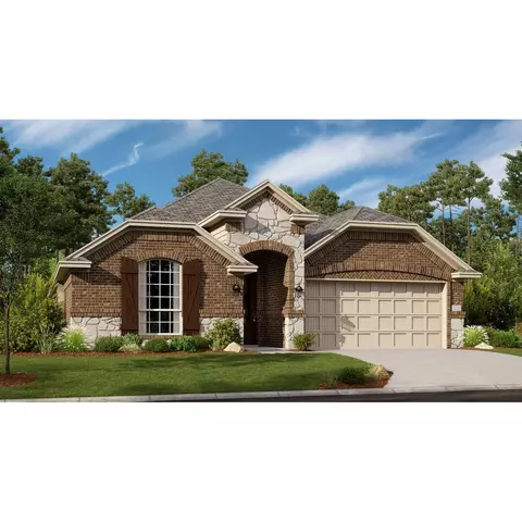 Plan Garnet 3-Car Garage - 9749 Little Tree Ln, Fort Worth, TX 76179