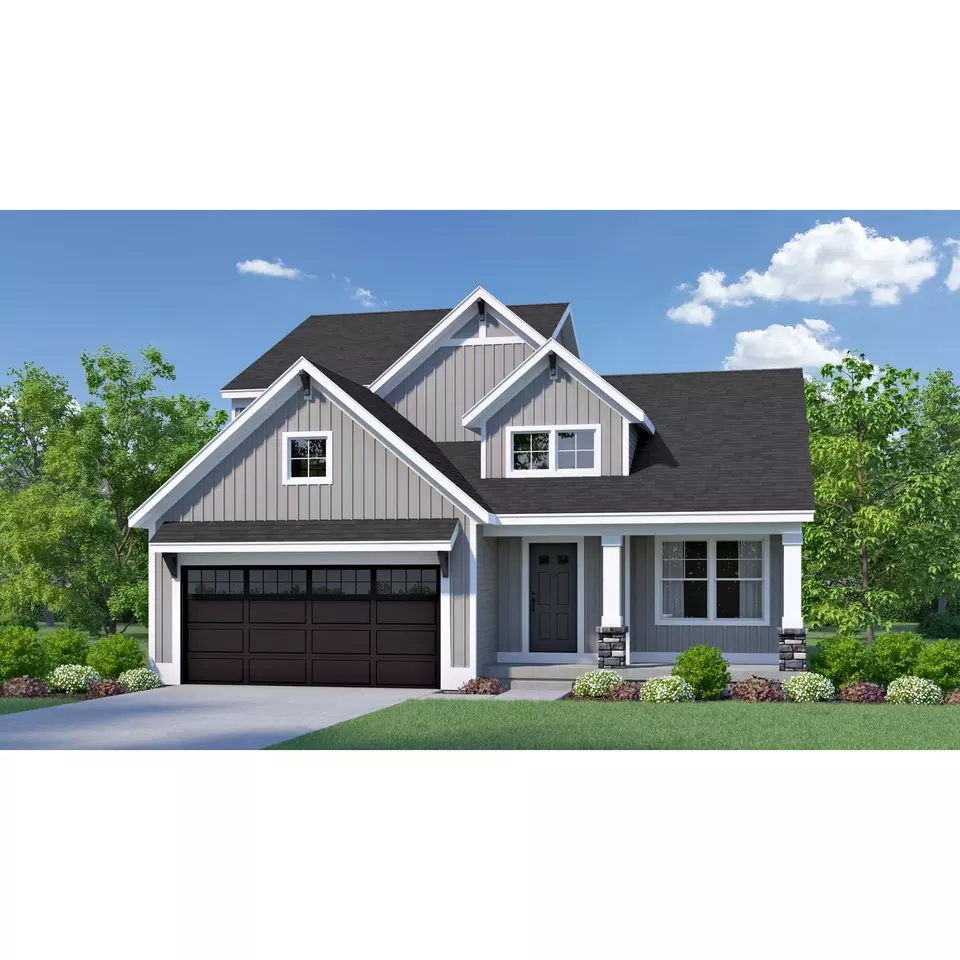 Exterior - Plan The Amber - 6695 Dickson Dr, Grand Ledge, MI 48837 photo 3 of 4