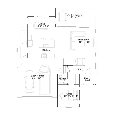 Floorplan - 108 Arlow Way, Oceanside, CA 92057 photo 1 of 2
