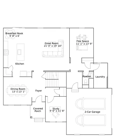 Floorplan - 449 Crownleaf Dr, Middletown, DE 19709 photo 1 of 6