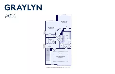 Floorplan - 2119 Riverstone Blvd, Monroe, NC 28110 photo 3 of 3