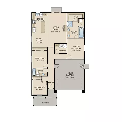 Floorplan - 4767 Irma Dr, Merced, CA 95348 photo 1 of 1
