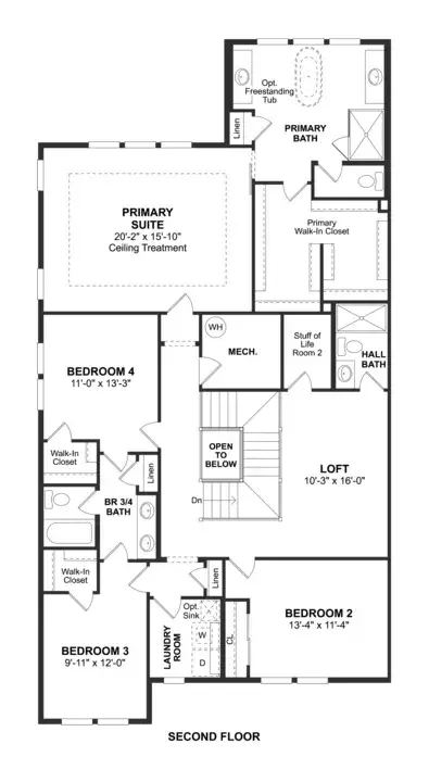Floorplan - Plan Wicklow III ESP - Gills Neck Rd & Cygnet St, Lewes, DE 19958 photo 2 of 2