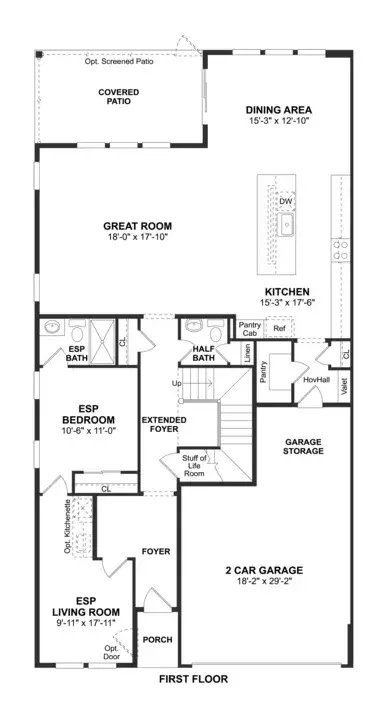 Floorplan - Plan Wicklow III ESP - Gills Neck Rd & Cygnet St, Lewes, DE 19958 photo 1 of 2