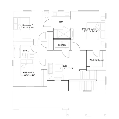 Floorplan - 2131 Rubicon Ave, Manteca, CA 95337 photo 2 of 2