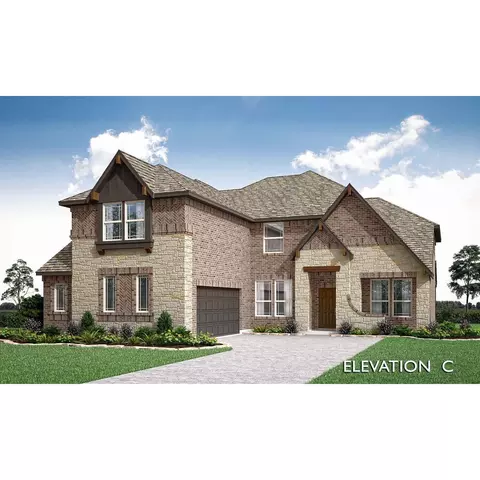 Plan Spring Cress II - 1804 Hickory Chase Ln, Anna, TX 75409