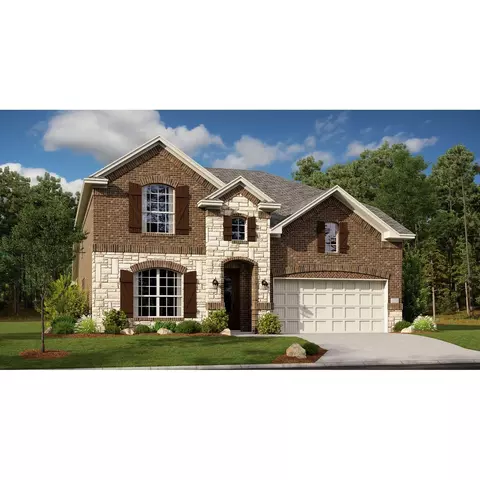 Plan Azure W/Media 3-Car Garage - 9749 Little Tree Ln, Fort Worth, TX 76179