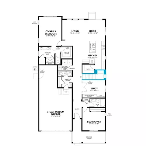 Floorplan - 12818 Pinnacle St, Firestone, CO 80504 photo 9 of 9