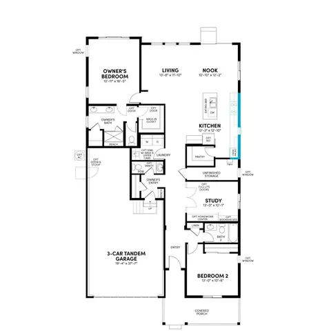 Floorplan - 12818 Pinnacle St, Firestone, CO 80504 photo 6 of 9