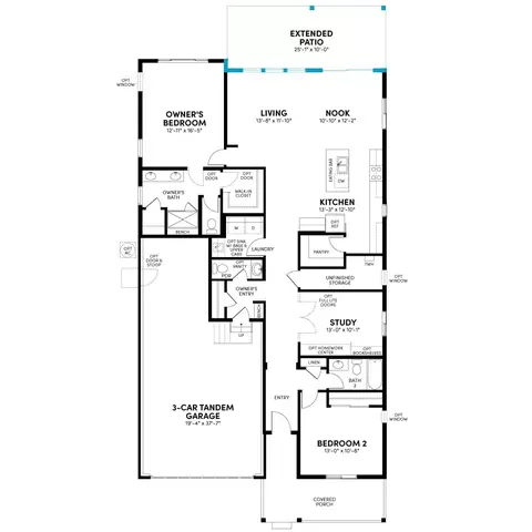 Floorplan - 12818 Pinnacle St, Firestone, CO 80504 photo 5 of 9