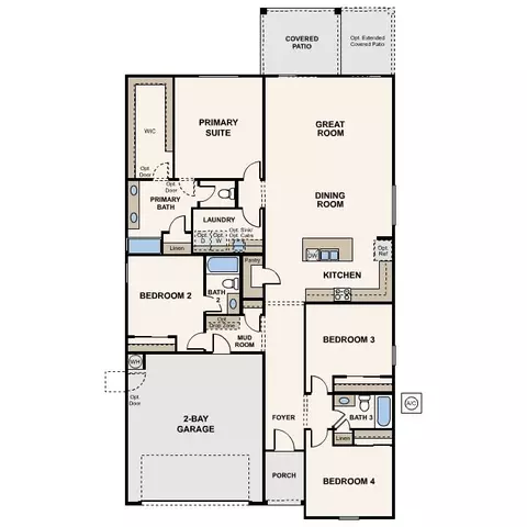 Floorplan - 23773 N 179 Dr, Surprise, AZ 85387 photo 1 of 2