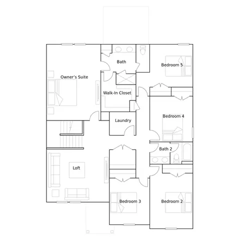 Floorplan - 529 Almere Dr, Hampton, GA 30228 photo 2 of 2
