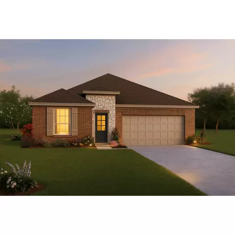 Plan Concord II - 3146 Manchester Dr, Cleburne, TX 76031