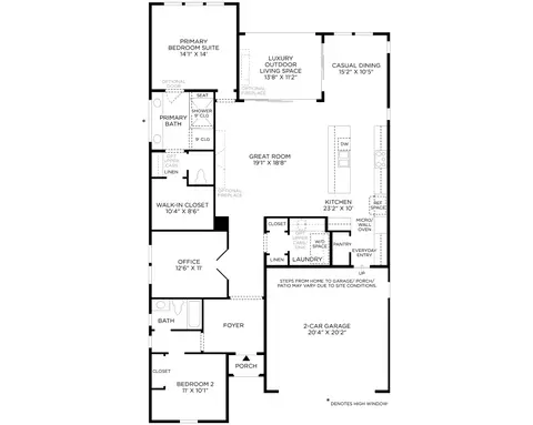 Floorplan - 4156 Grey Hawk St, Folsom, CA 95630 photo 1 of 2