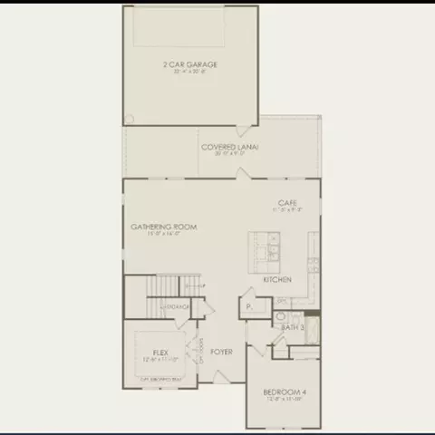 Floorplan - 6536 Winding Path Way, Saint Cloud, FL 34771 photo 1 of 2