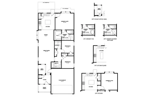 Plan Horizon - 3827 Los Altos Blvd, Sherman, TX 75090