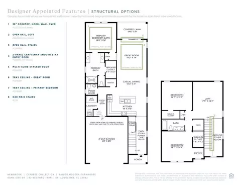 Floorplan - 92 Bedford Ter, Saint Augustine, FL 32092 photo 3 of 3