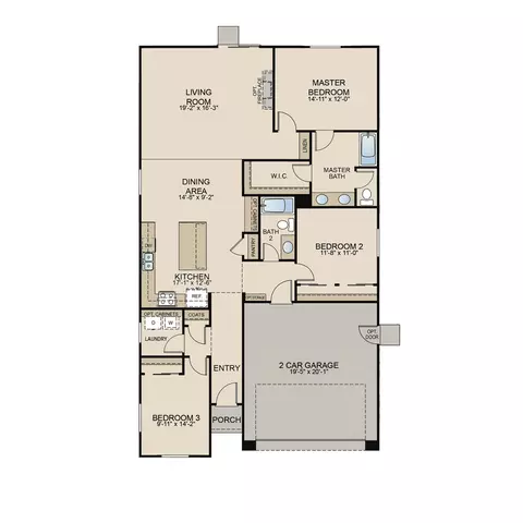 Floorplan - 4745 Irma Dr, Merced, CA 95348 photo 1 of 1