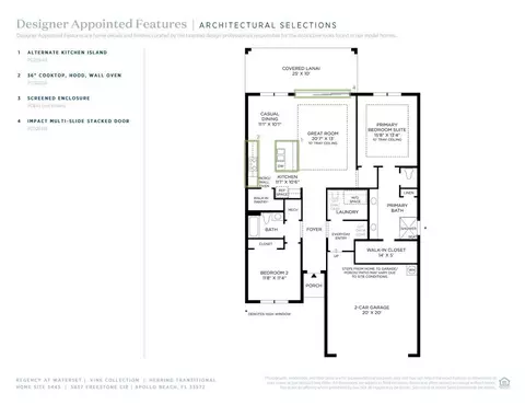 Floorplan - 5837 Freestone Cir, Apollo Beach, FL 33572 photo 2 of 2