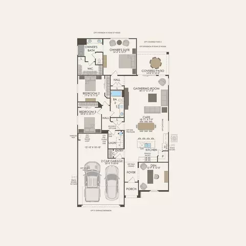 Floorplan - 1264 W Treasure Trl, Apache Junction, AZ 85120 photo 1 of 1