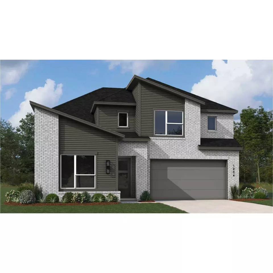 Exterior - Plan Bernini - 5611 Kyle Joseph Dr, Georgetown, TX 78628 photo 1 of 6