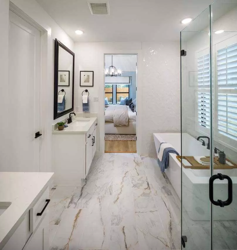 Bath - Plan Bernini - 5611 Kyle Joseph Dr, Georgetown, TX 78628 photo 4 of 4