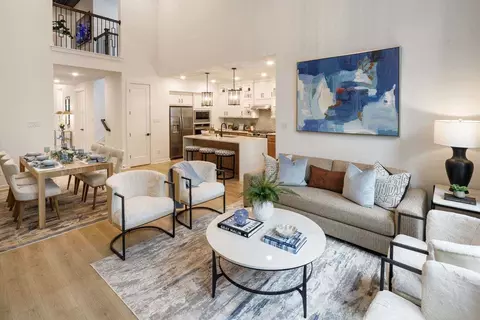 Living - Plan Bernini - 5611 Kyle Joseph Dr, Georgetown, TX 78628 photo 1 of 5