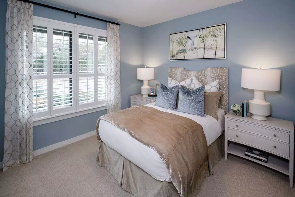 Bedroom - Plan Bernini - 5611 Kyle Joseph Dr, Georgetown, TX 78628 photo 3 of 5