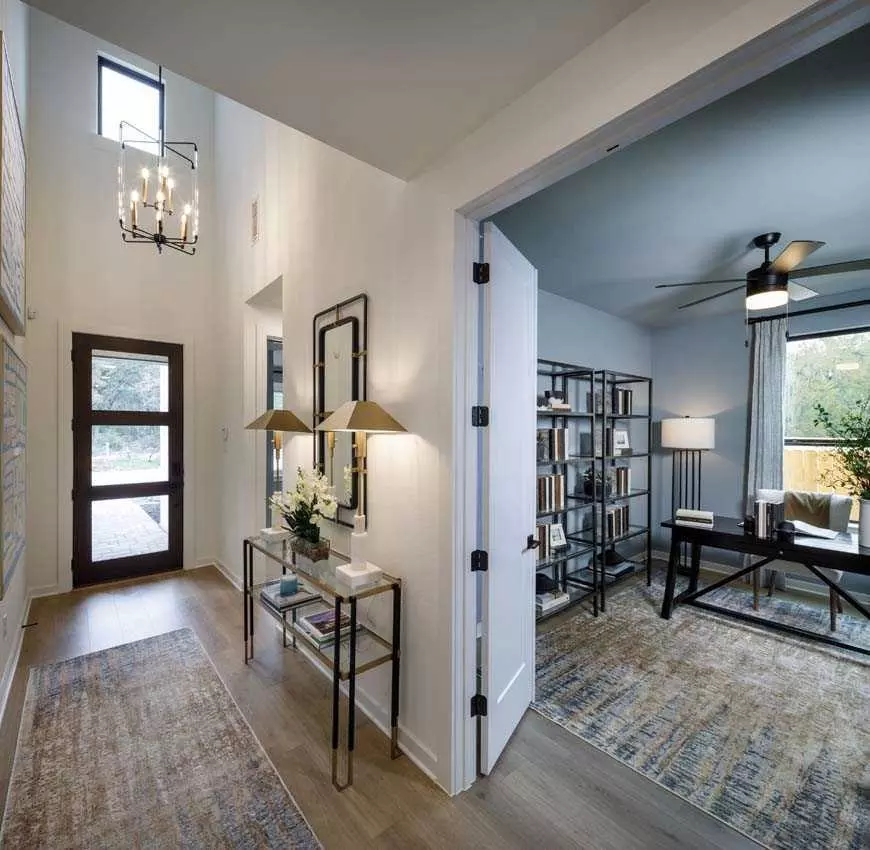 Entry Way - Plan Bernini - 5611 Kyle Joseph Dr, Georgetown, TX 78628 photo 4 of 5