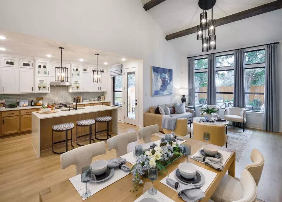 Dining - Plan Bernini - 5611 Kyle Joseph Dr, Georgetown, TX 78628 photo 2 of 5