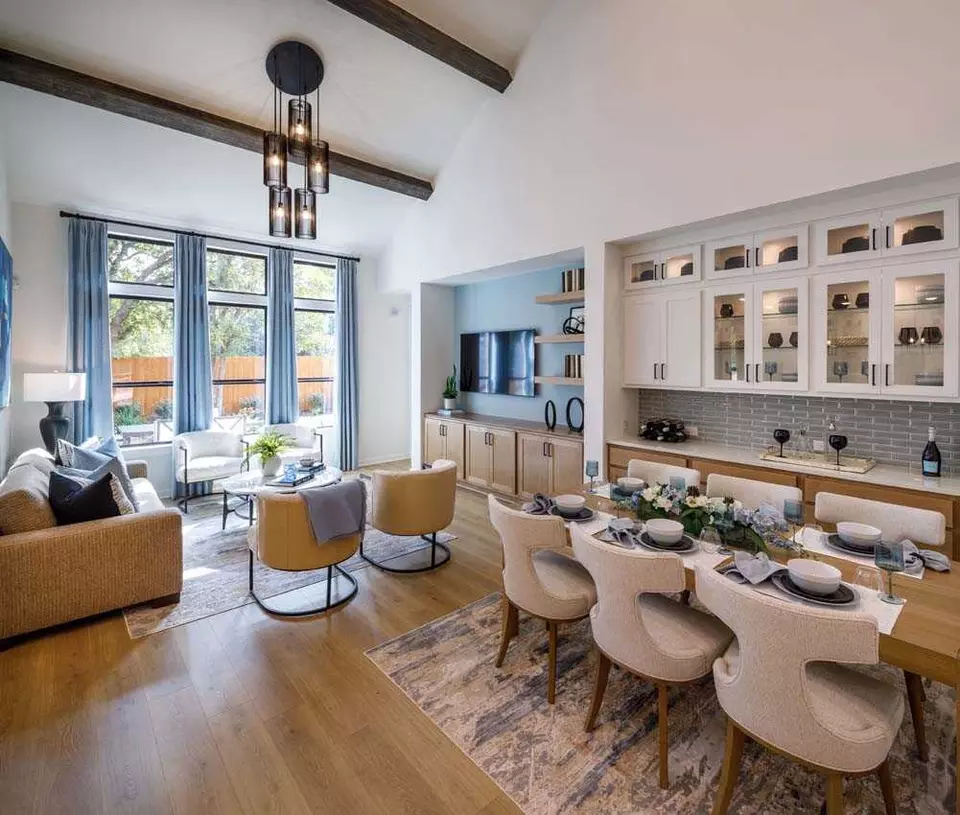 Dining - Plan Bernini - 5611 Kyle Joseph Dr, Georgetown, TX 78628 photo 5 of 5