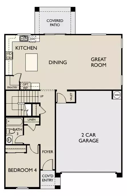 Floorplan - 4541 S Venus Ave, Mesa, AZ 85212 photo 1 of 4
