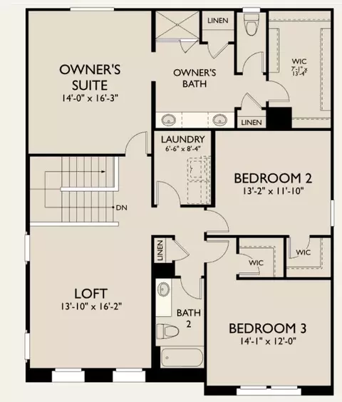 Floorplan - 4541 S Venus Ave, Mesa, AZ 85212 photo 4 of 4